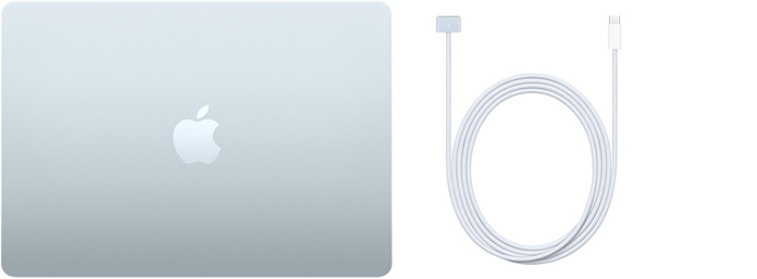 13-инчов MacBook Air и USB‑C към MagSafe 3 кабел