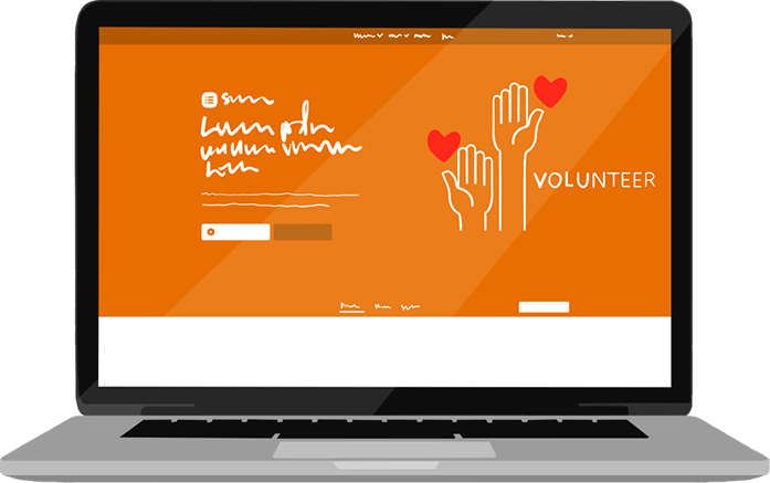 Więcej liter wsuwa się w tło.