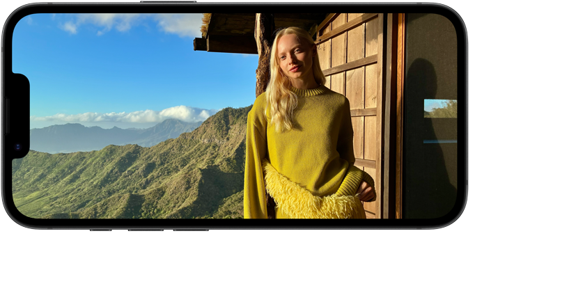 iPhone 17e, partea exterioară frontală, ecran Super Retina XDR