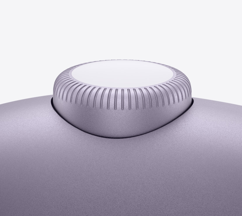 AirPods Max Digital Crown tuvplāns.