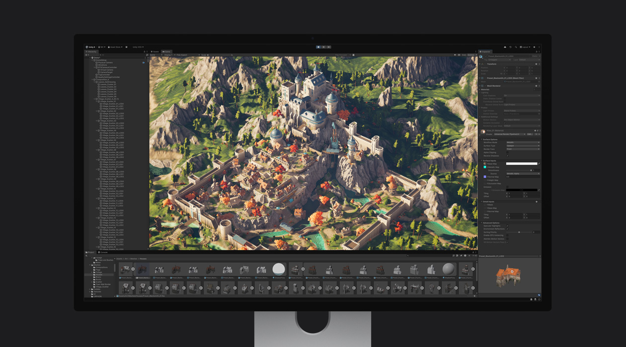 Still of a game development file